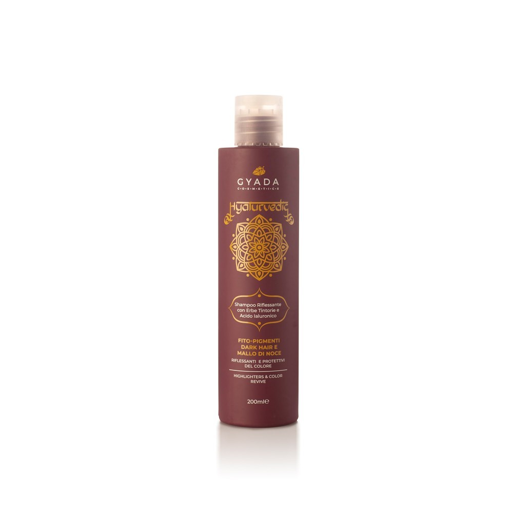 Champú Reflectante Hialurvédico - Cabello Oscuro - Yumibio Espana