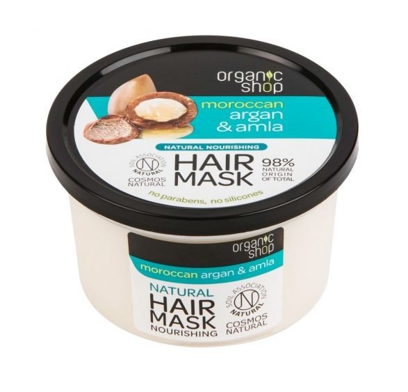 Mascarilla Capilar Nutritiva con Aceite de Argán y Amla - Yumibio Espana