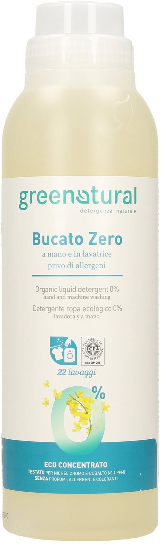 Detergente líquido para ropa hipoalergénico Ecobio - Yumibio Espana