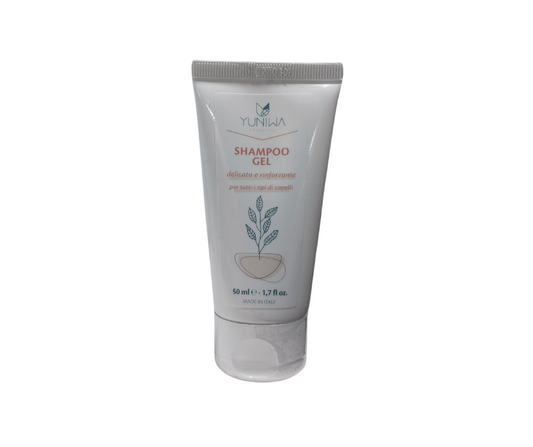 Champú en gel fortalecedor - Tamaño de viaje - Yumibio Espana