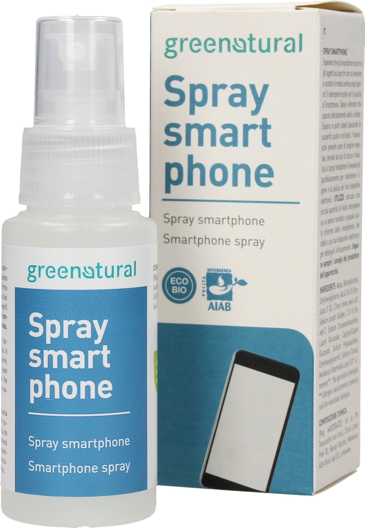 Spray Orgánico para Limpieza de Tablets y Smartphones - Yumibio Espana