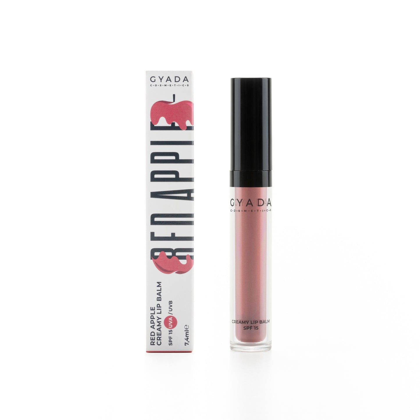 Bálsamo Labial Cremoso de Manzana Roja SPF15 - 01 Pink Lady - Yumibio Espana