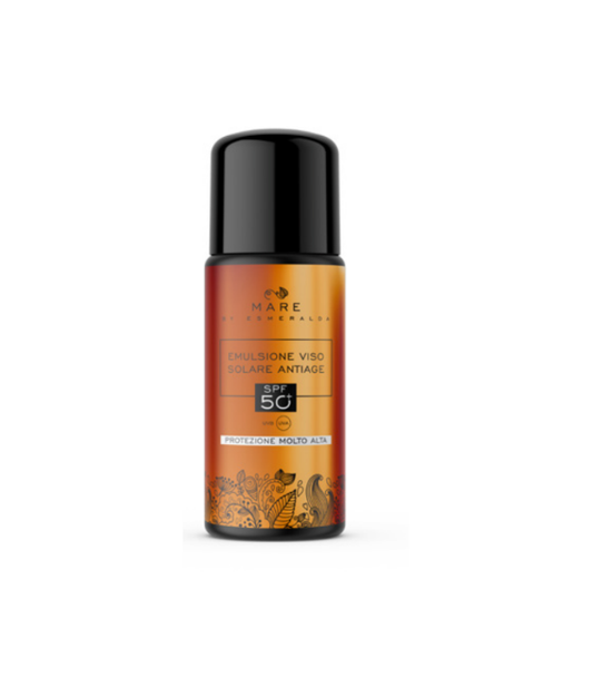 Emulsión de protección solar facial SPF 50+ para pieles claras y muy claras - Yumibio Espana
