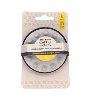 Coffee O' Clock - Cepillo masajeador para el cuero cabelludo - Yumibio Espana
