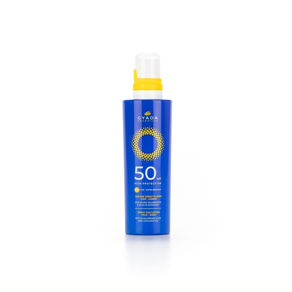 Spray Solar Rostro y Cuerpo SPF 50 - Yumibio Espana