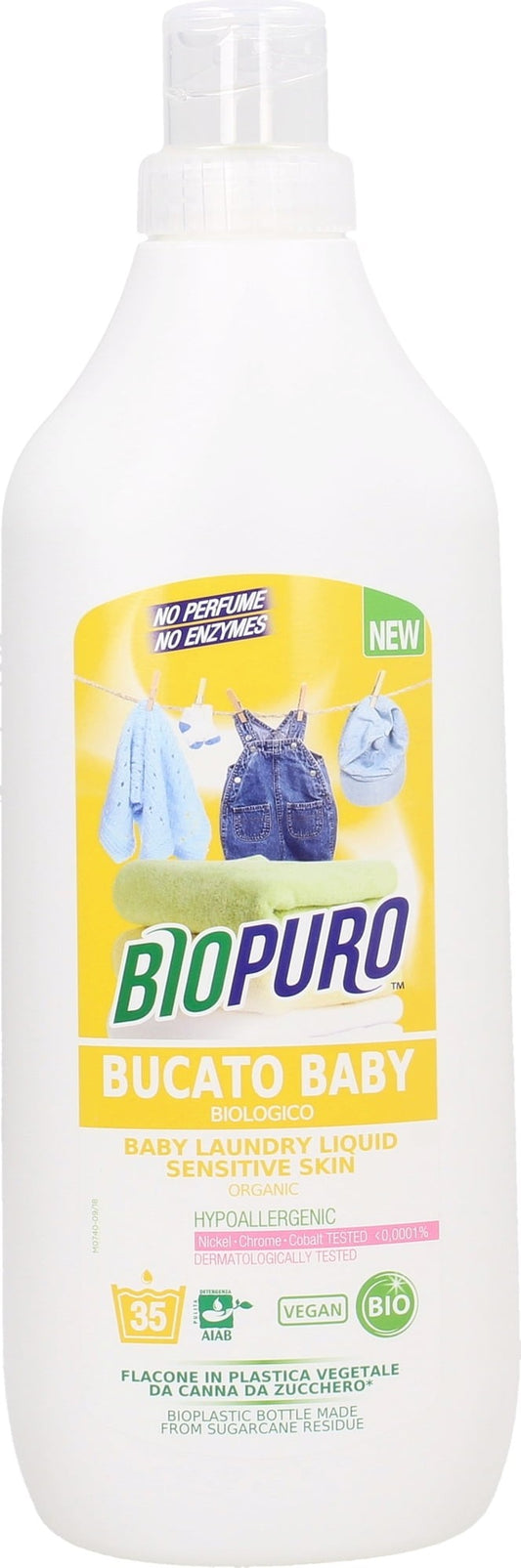 Bucato Baby Senza Profumo - Yumibio Espana