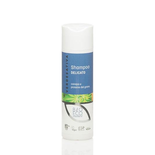 Champú delicado con proteínas de cáñamo y trigo - Yumibio Espana