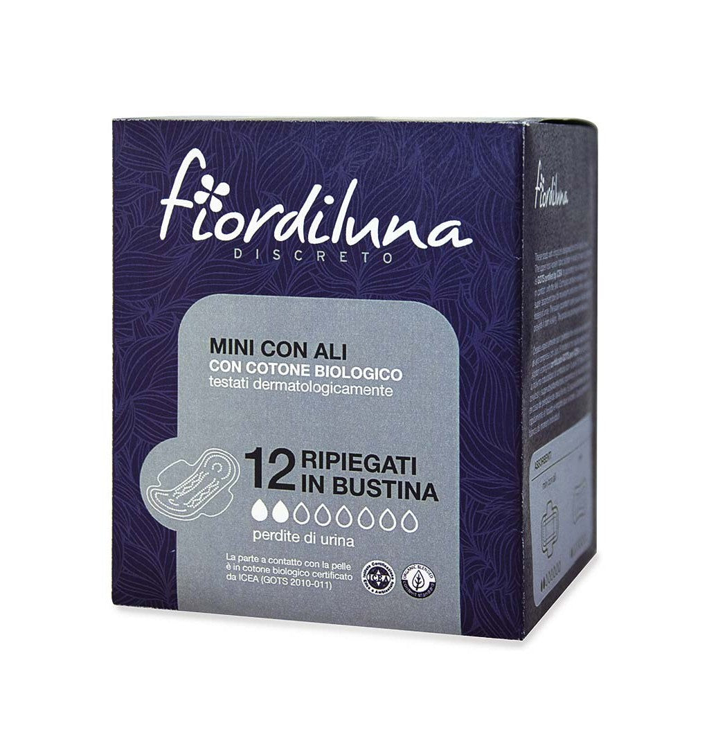 Mini compresas con alas para la incontinencia - Yumibio Espana