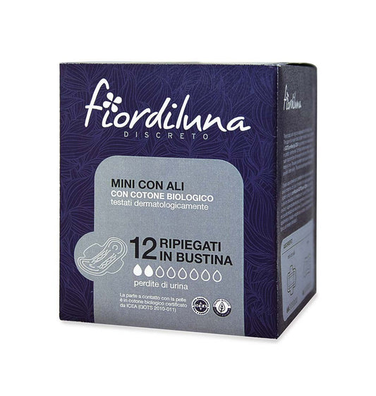 Mini compresas con alas para la incontinencia - Yumibio Espana