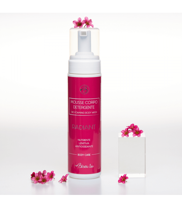 Radiant - Mousse corporal limpiadora con granada - Yumibio Espana
