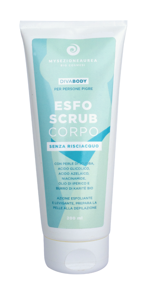 Esfo Scrub - Exfoliante Corporal sin Aclarado - Yumibio Espana