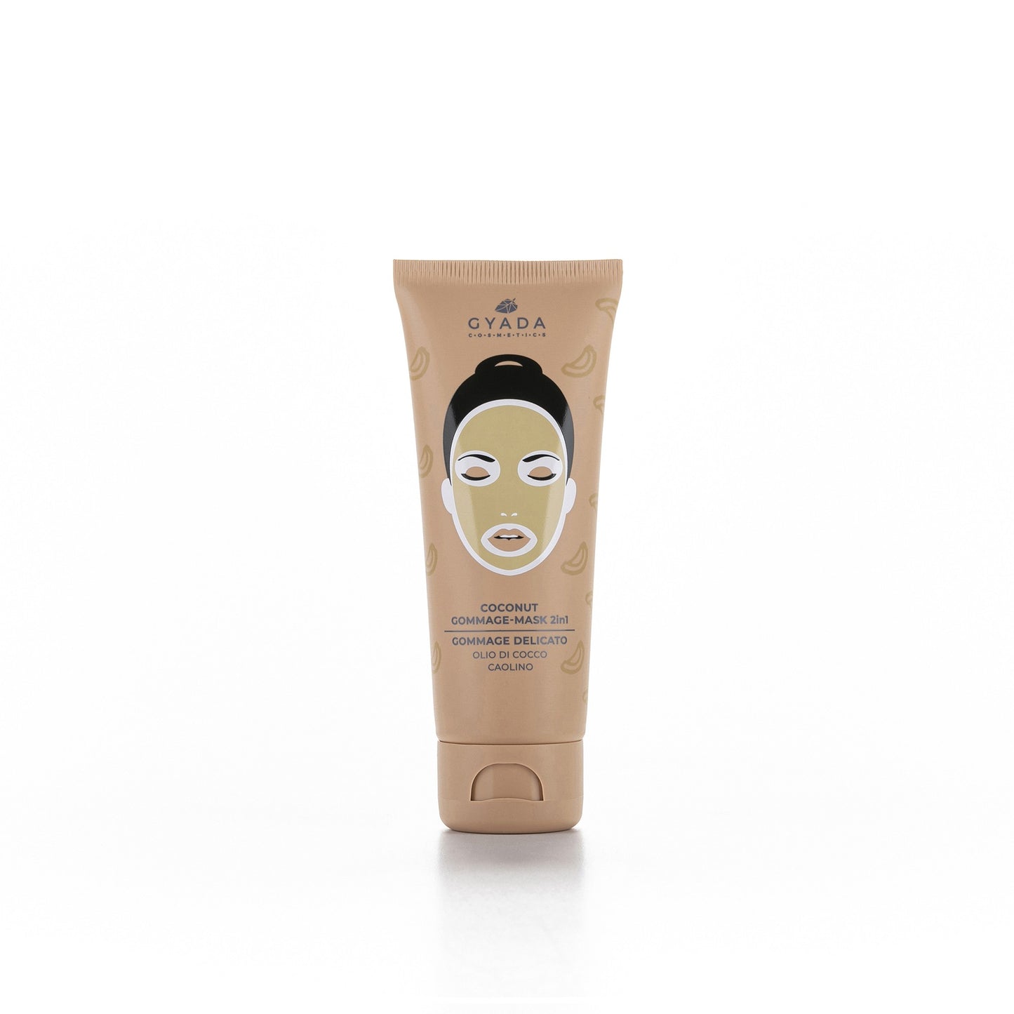 Exfoliante y mascarilla facial delicados de coco - Yumibio Espana