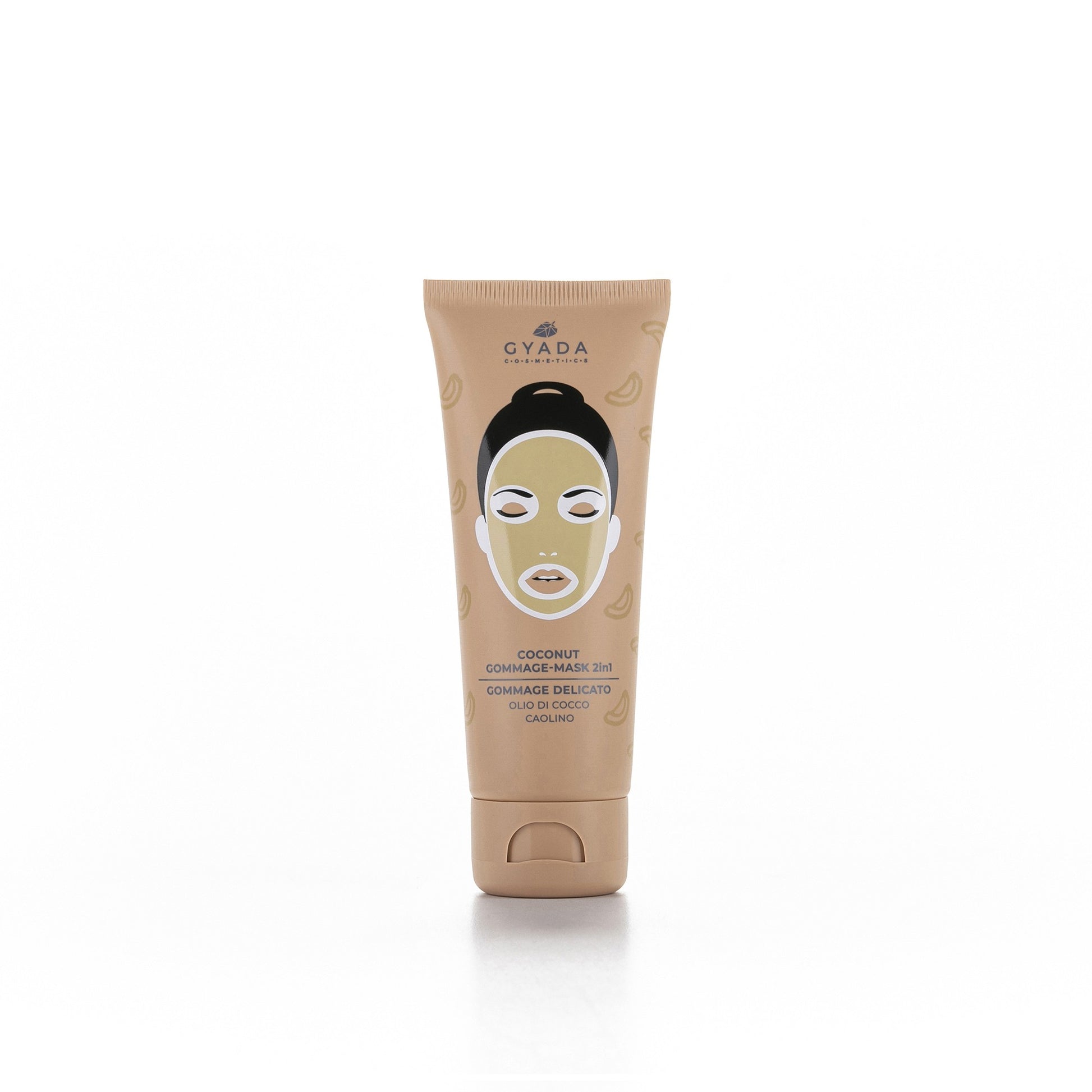 Exfoliante y mascarilla facial delicados de coco - Yumibio Espana