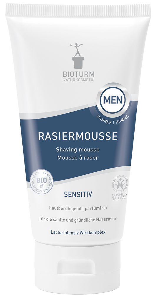 Espuma de afeitar natural para hombre. - Yumibio Espana