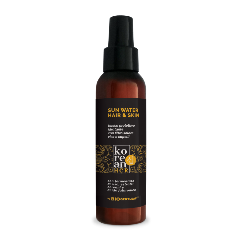 Sun Water Hair e Skin - Tonico Protettivo e Idratante Viso e Capelli - Yumibio Espana