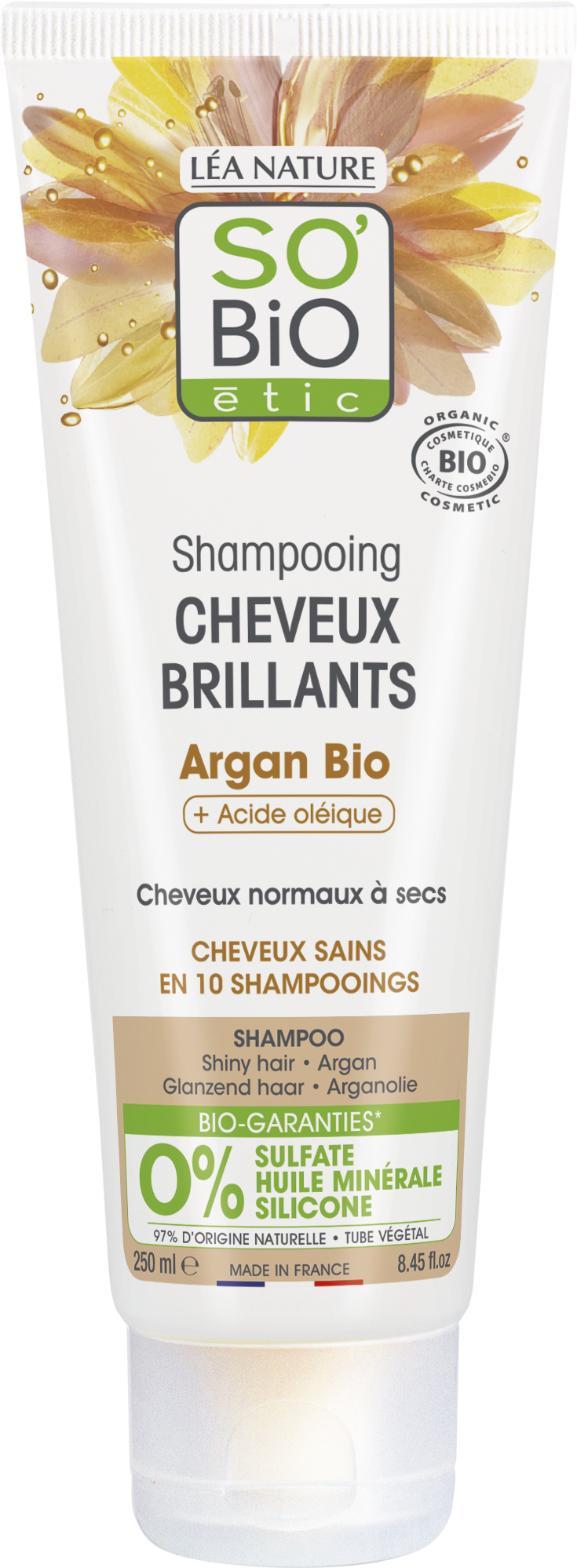 Champú Nutritivo e Iluminador con Argán y Ácido Oleico - Yumibio Espana