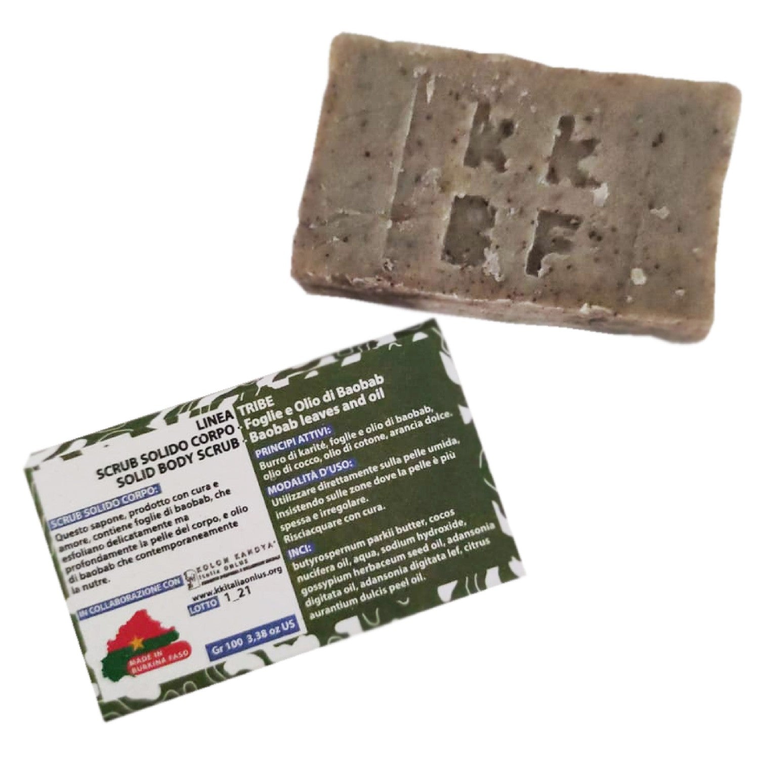 Exfoliante Corporal Sólido Exfoliante y Nutritivo - Yumibio Espana