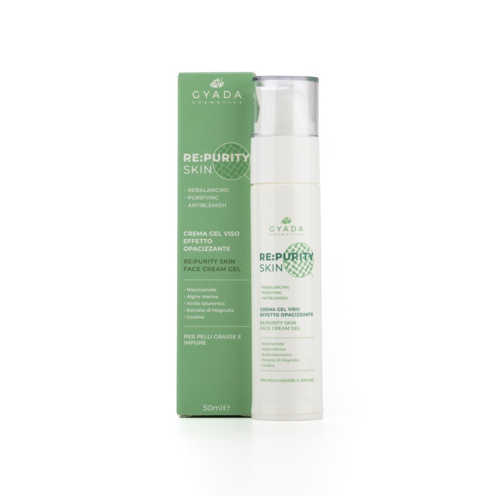 RE:Purity Skin - Gel crema facial con efecto matificante - Yumibio Espana