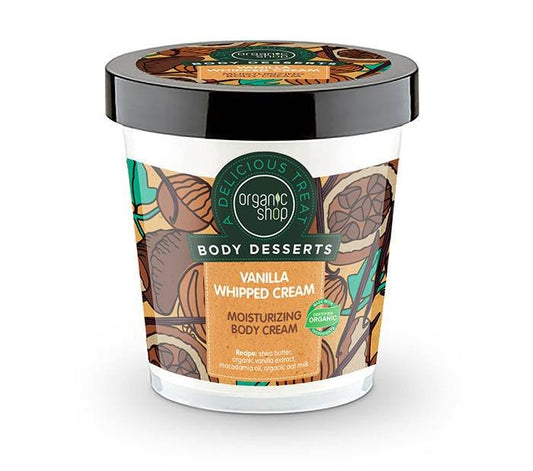 Crema Corporal Natural con Nata Montada y Vainilla - Yumibio Espana