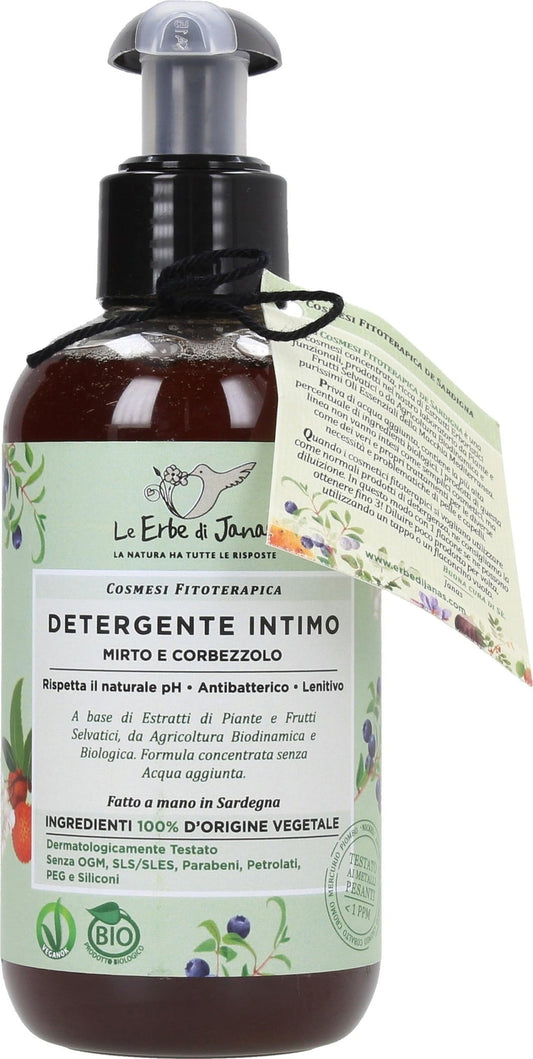Limpiador íntimo calmante con mirto y madroño - Yumibio Espana