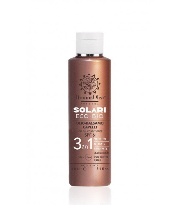 Olio-Balsamo Solare Spray Spf 6 3 in 1 per Capelli - Yumibio Espana