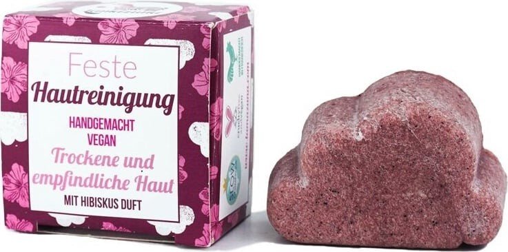 Limpiador facial sólido para pieles secas con Hibiscus - Yumibio Espana