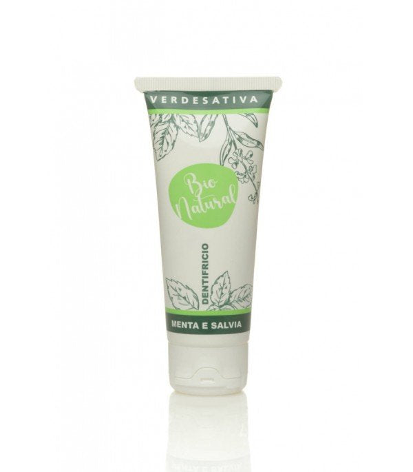 Pasta de dientes blanqueadora y refrescante con menta y salvia - Yumibio Espana