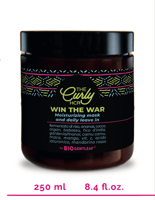 Mascarilla hidratante y sin aclarado para cabello rizado - Win the War - Yumibio Espana