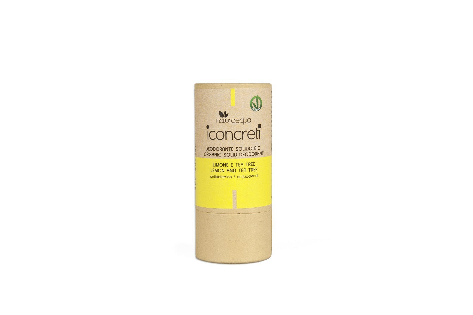 Desodorante Sólido - Limón y Árbol de Té - Yumibio Espana