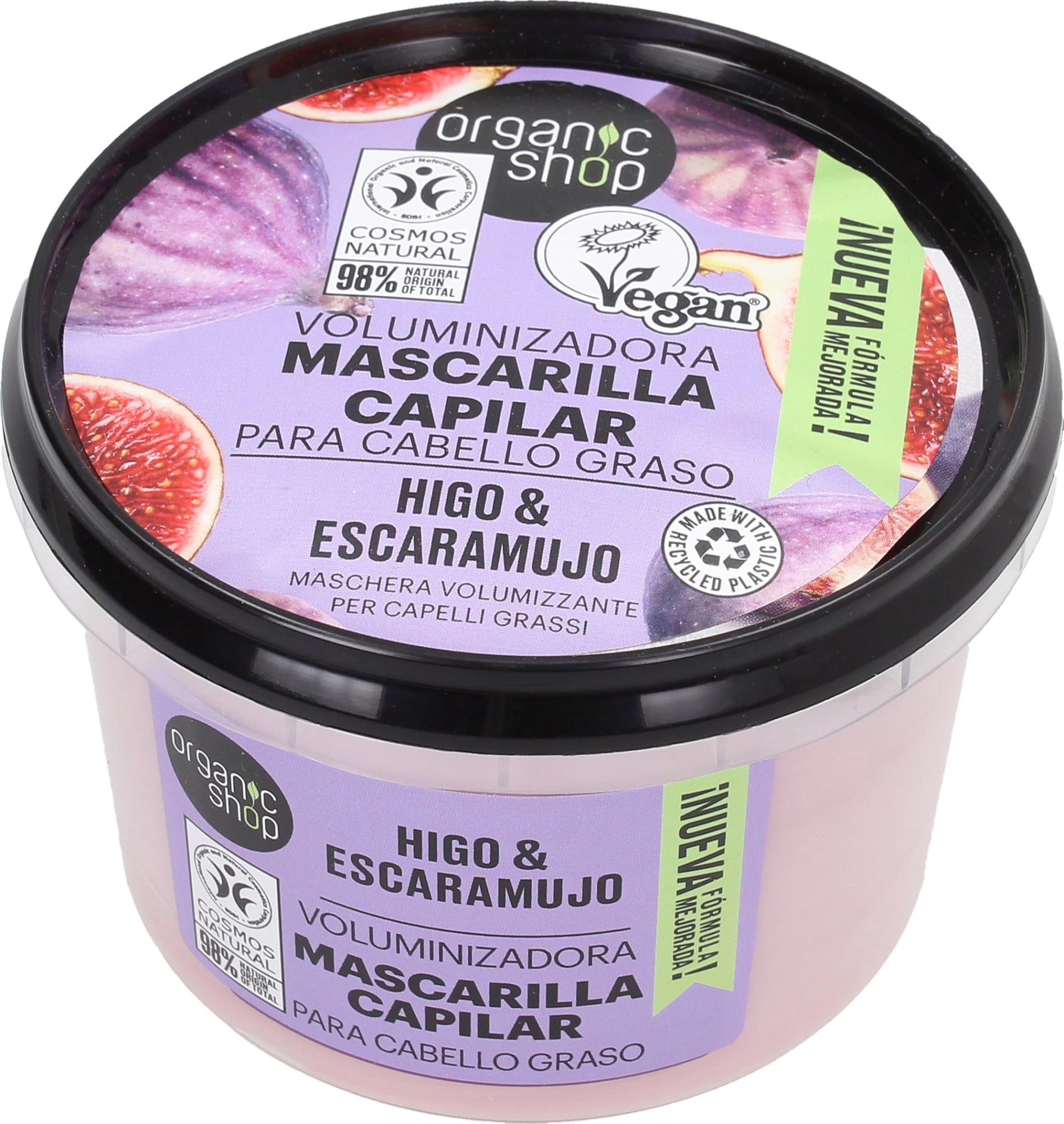 Mascarilla Capilar Voluminizadora y Reequilibrante con Higo Chumbo - Yumibio Espana